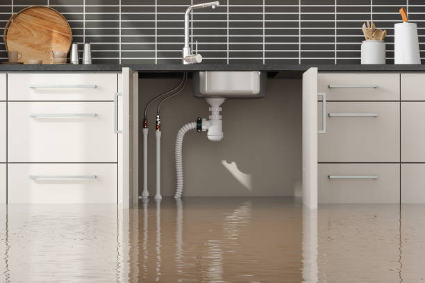 Water damage restoration process in Farr West, UT